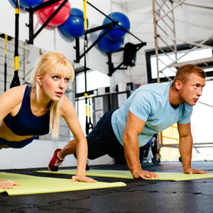 Fitness class at Christleton Sports Centre